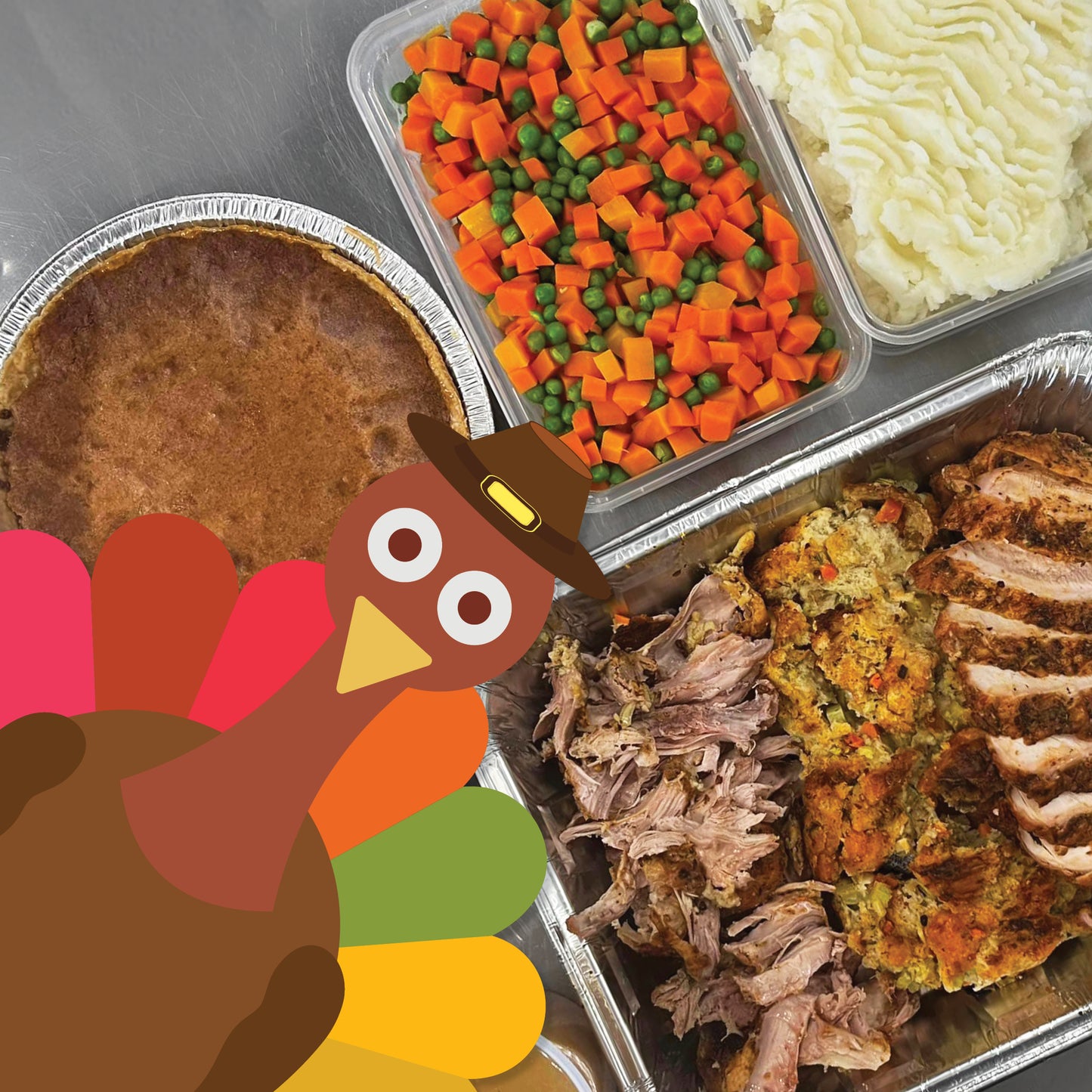 Thanksgiving Dinner for 4 to 6 people