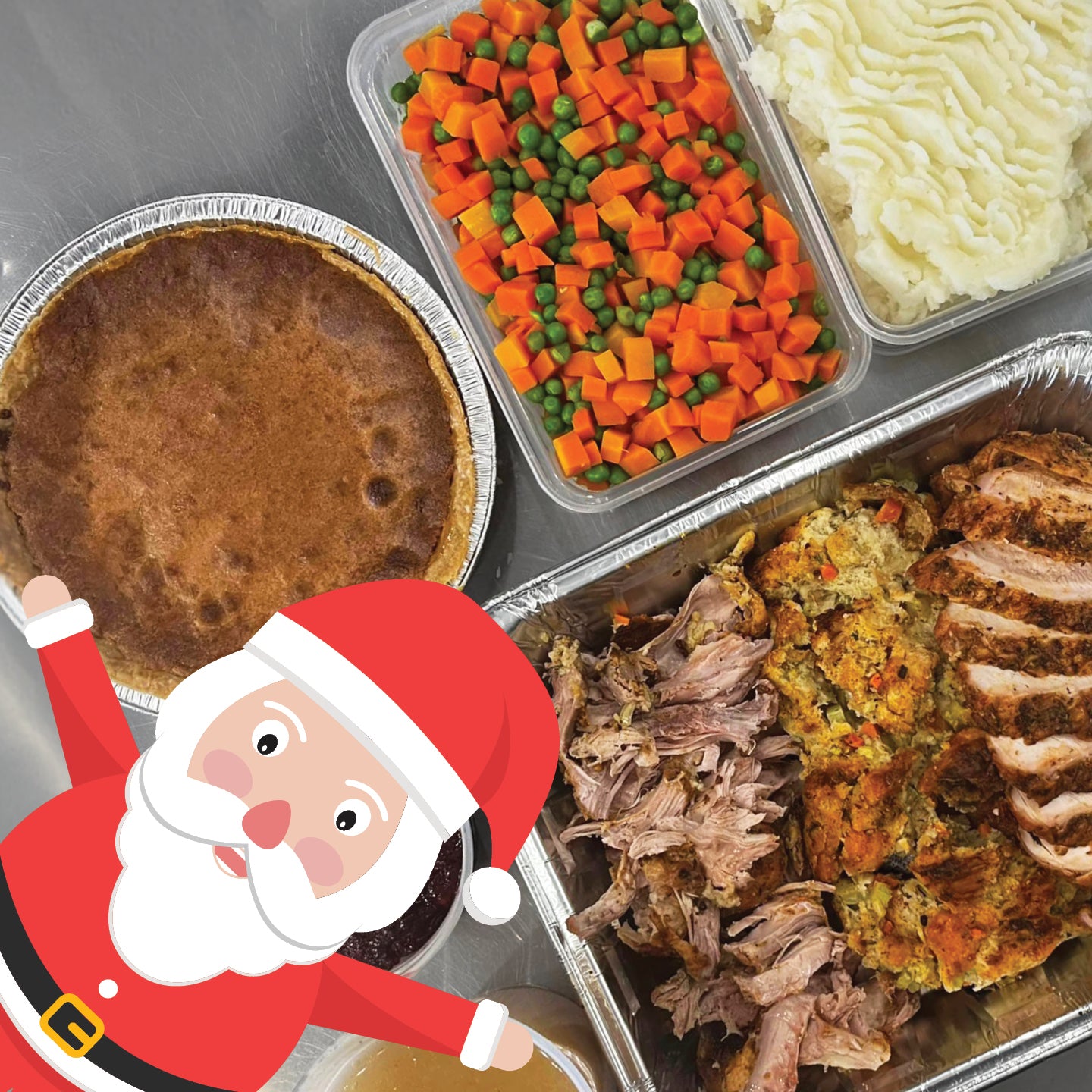 Family Sized Christmas Dinner