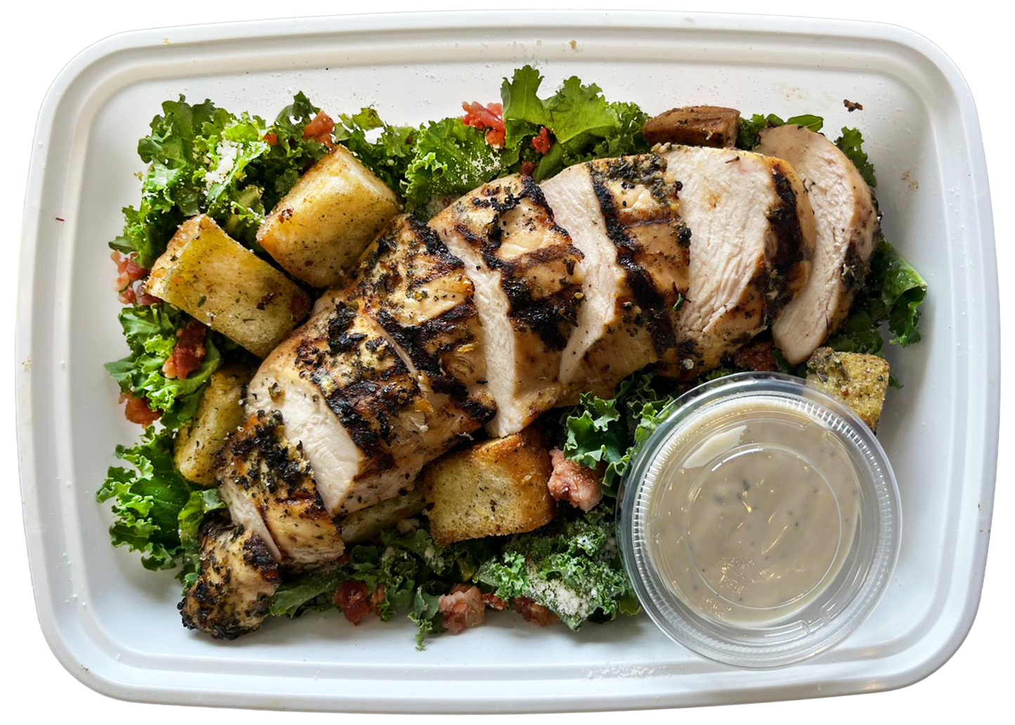 Chicken Kale Caesar