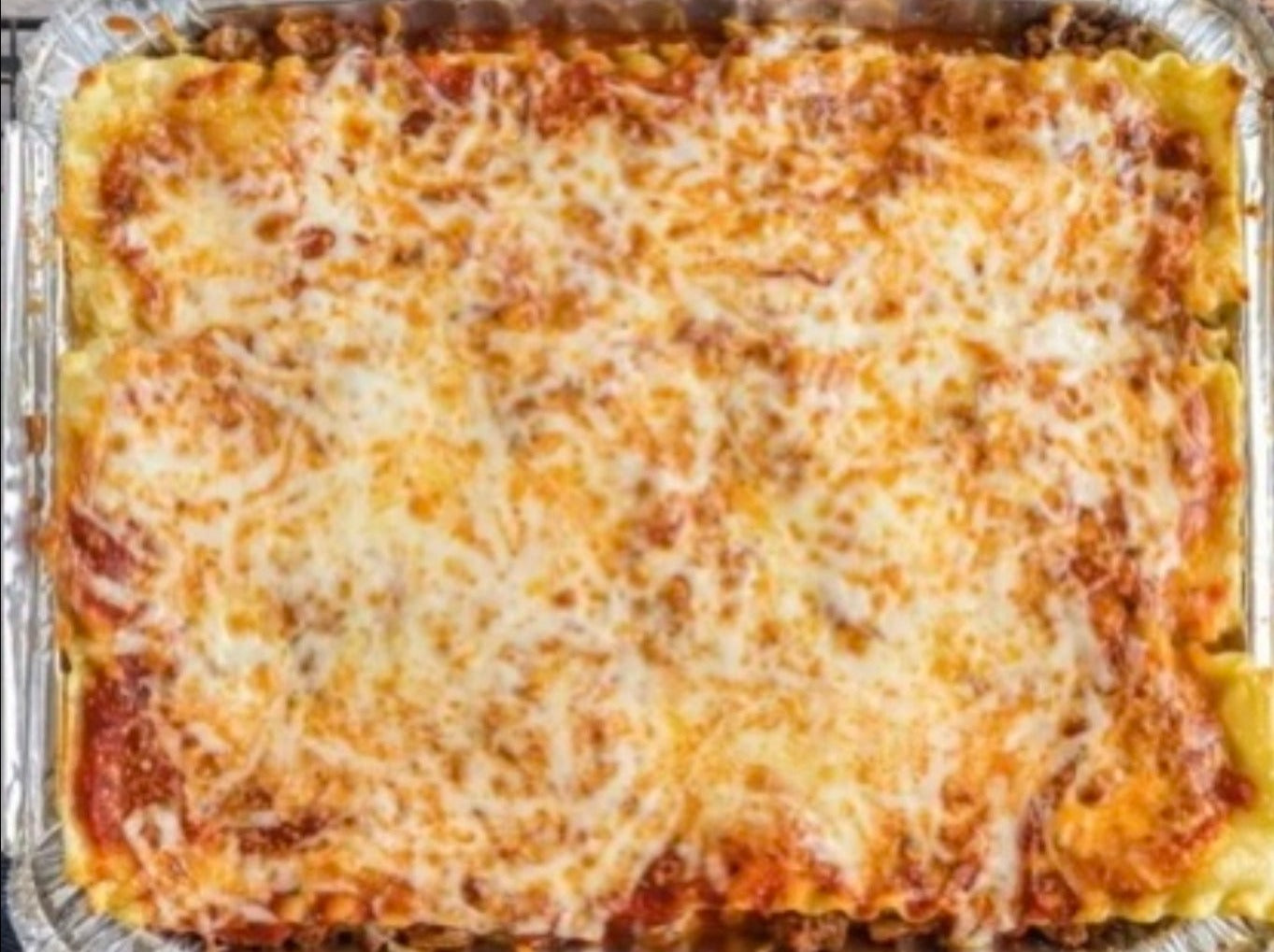 Family sized Lasagna