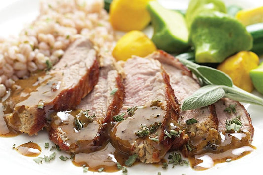 Maple Dijon Glazed Pork Loin