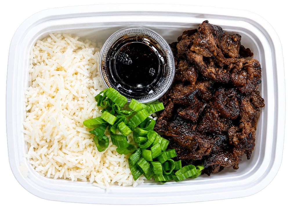 High Protein - Teriyaki beef and rice