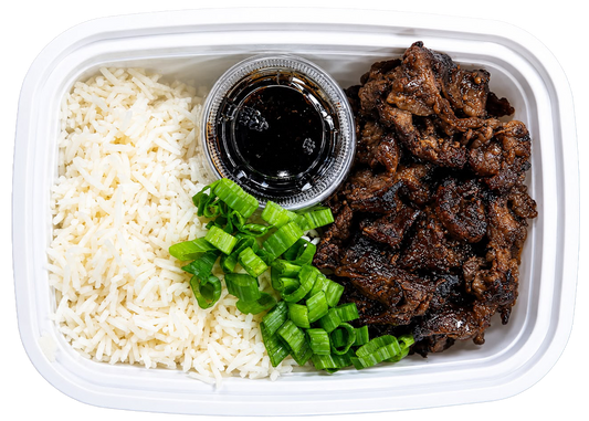 High Protein - Teriyaki beef and rice
